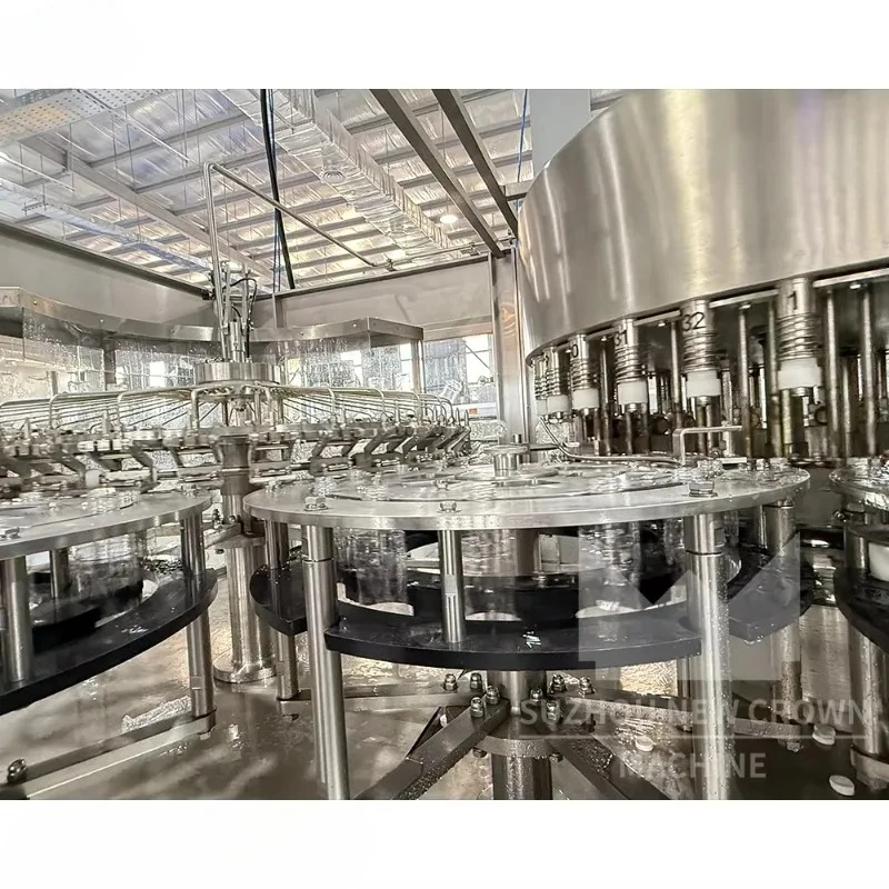 YG Customized Automatic Plastic Bottle Drinking Water Production Line Integrated Rinsing Filling Capping Water Filling Machine