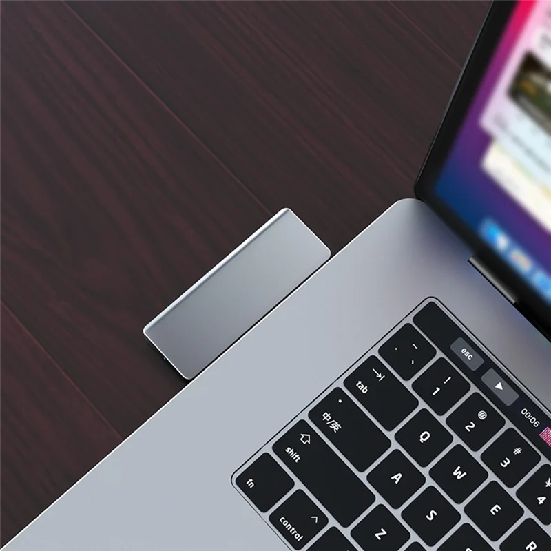 Концентратор HFES 4 в 1 Type-C, 4 порта USB Type C к USB3.2 Gen2, разветвитель, адаптер PD, 10 Гбит/с для Pro Air, ноутбука, настольного ПК