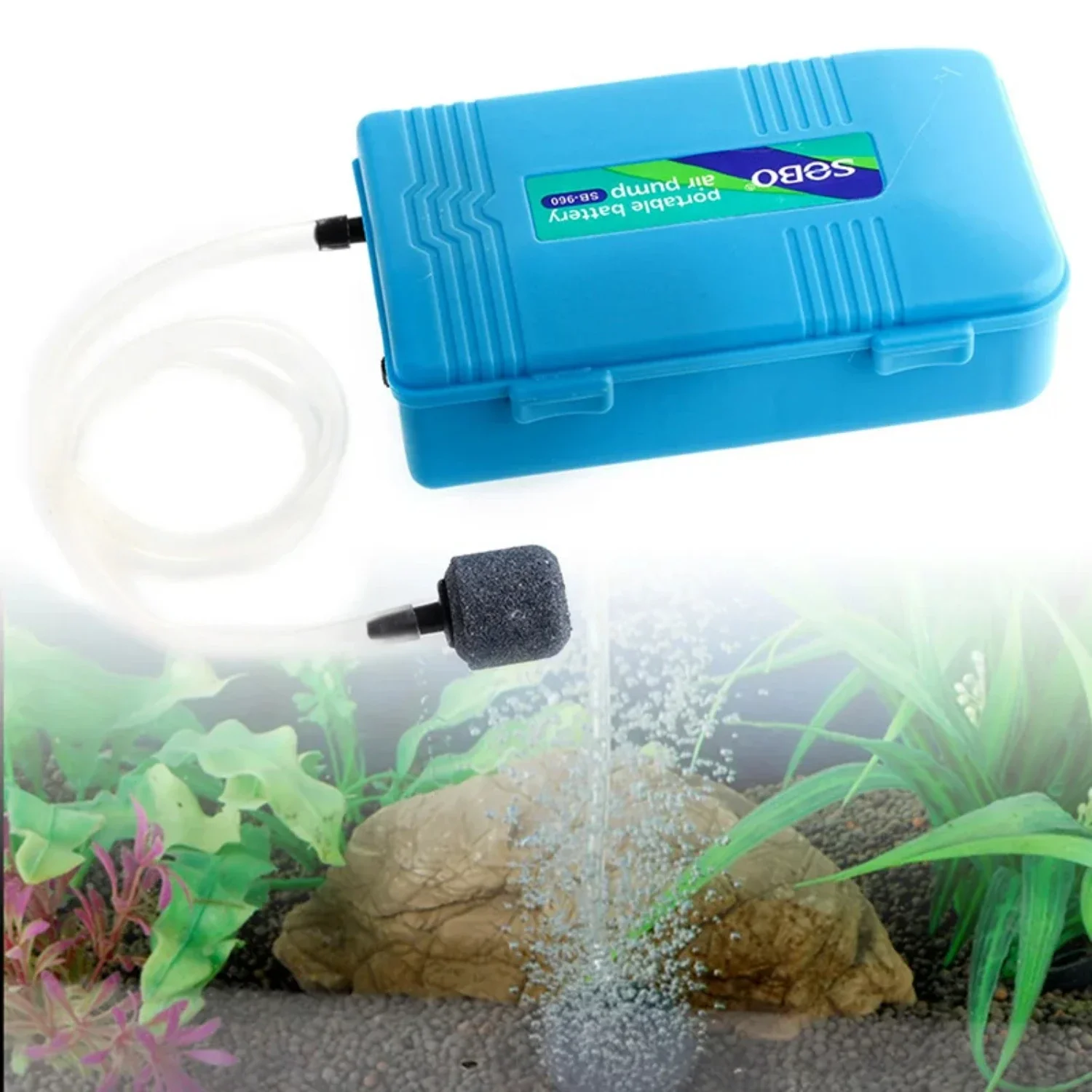 Transform your small tank into a stunning underwater haven with this compact and efficient aquarium bubbler. Immerse yourself in