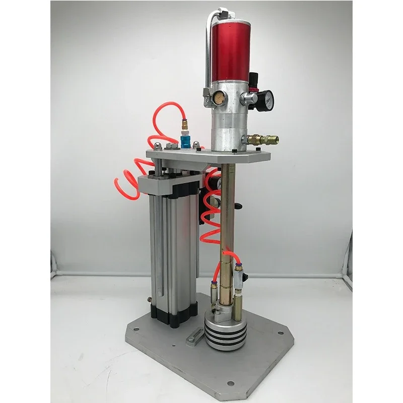Double column butter pump filling quantitative refueling machine 3-5L small barrel quantitative gluing machine