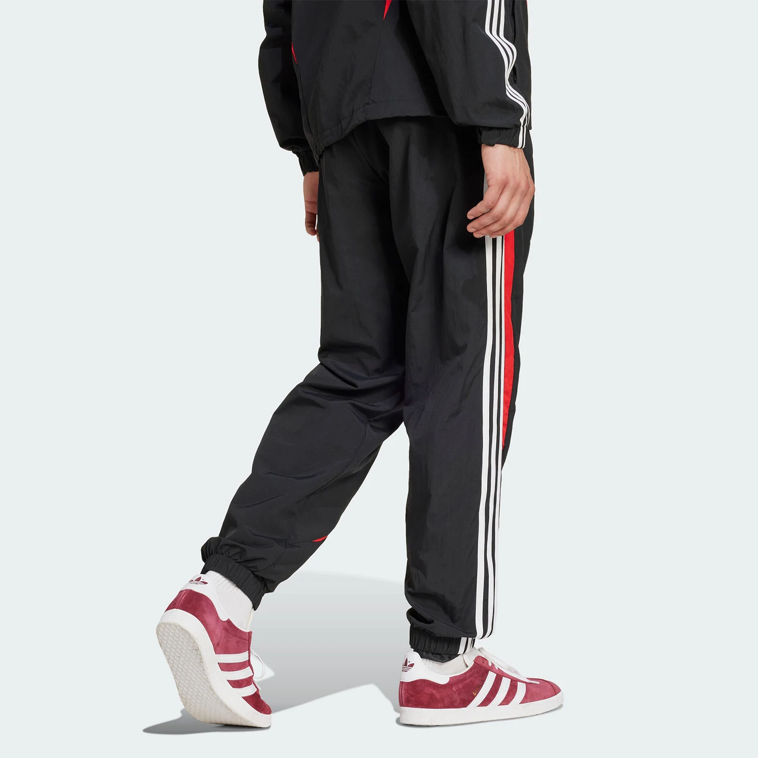 Adidas Authentic Three Leaves Men's Woven Loose Sports Tapered Pants IX9646