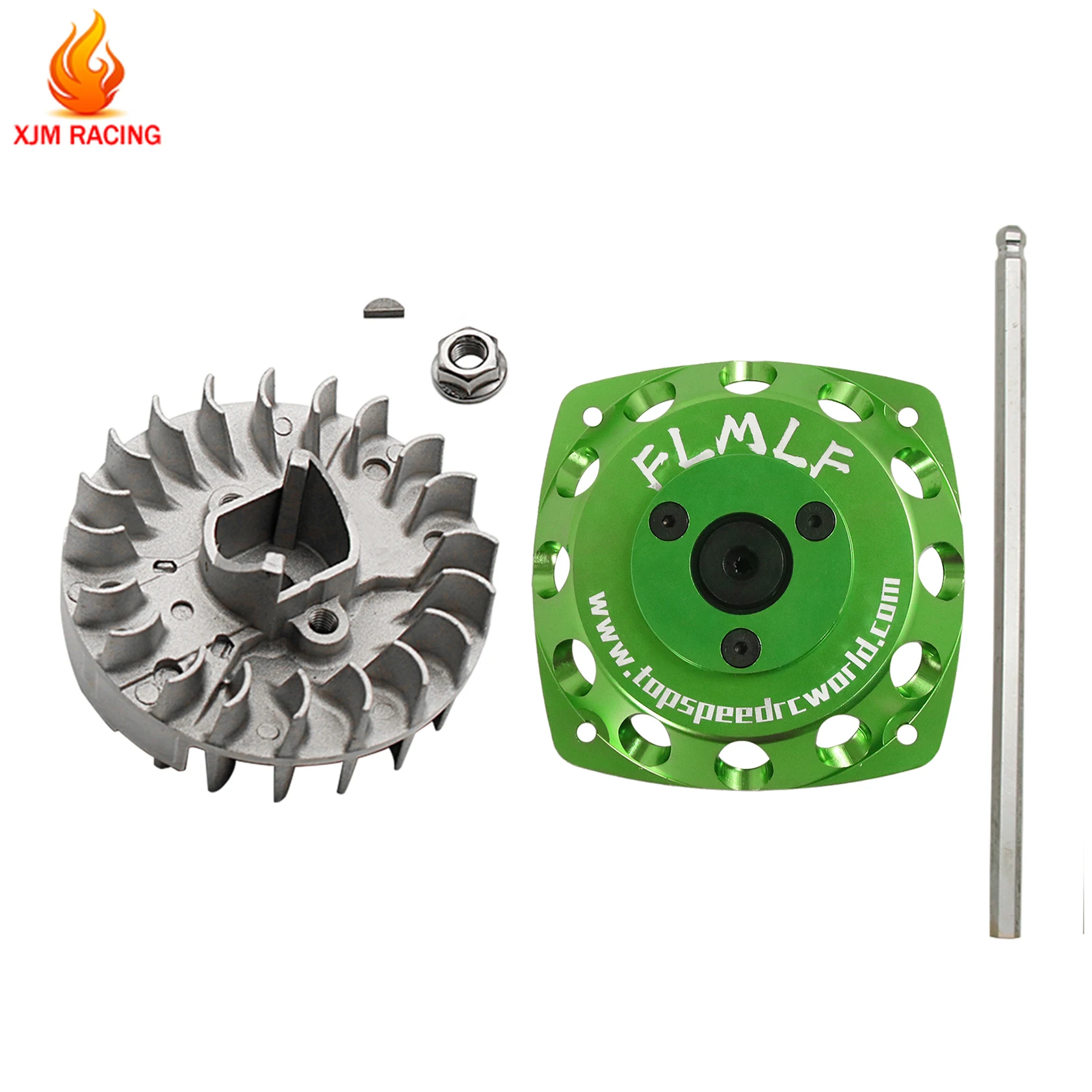 Rc Car Flywheel or Roto Start Electric Starter for 1/5 HPI Rofun Rovan Km Baja Losi 5T FG Zenoah CY FLMLF 23CC-45CC Engine Parts