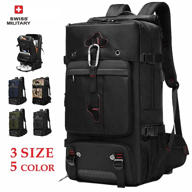 New Travel Backpack Multifunctional Waterproof Anti Theft Backpack Outdoor Sports Large Capacity 78L Big Backpack Mochila