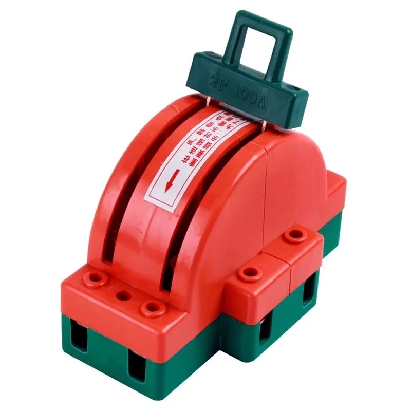 3P 100A Double throw switch Three phase three wire switching