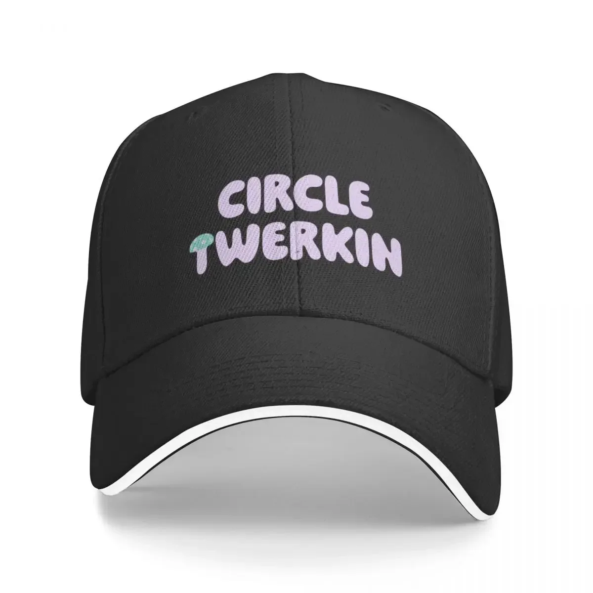 

 Circle Twerkin wordmark Baseball Cap fashionable Hip Hop Hats For Women Men's