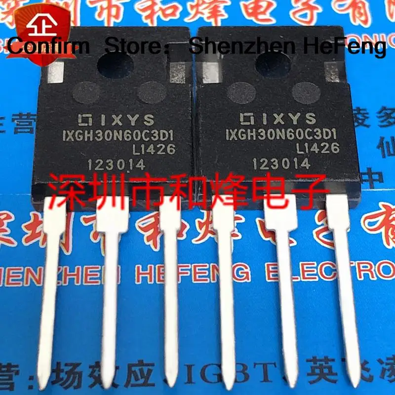 5PCS-10PCS IXGH30N60C3D1  TO-247 600V 30A  NEW AND ORIGINAL ON STOCK