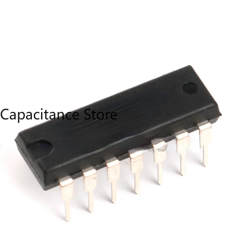 10CS Or0Piginal Genuine Direct Insert SN74HC02N Chip 2 Input Quad OR NOT Gate DIP-14 Logic