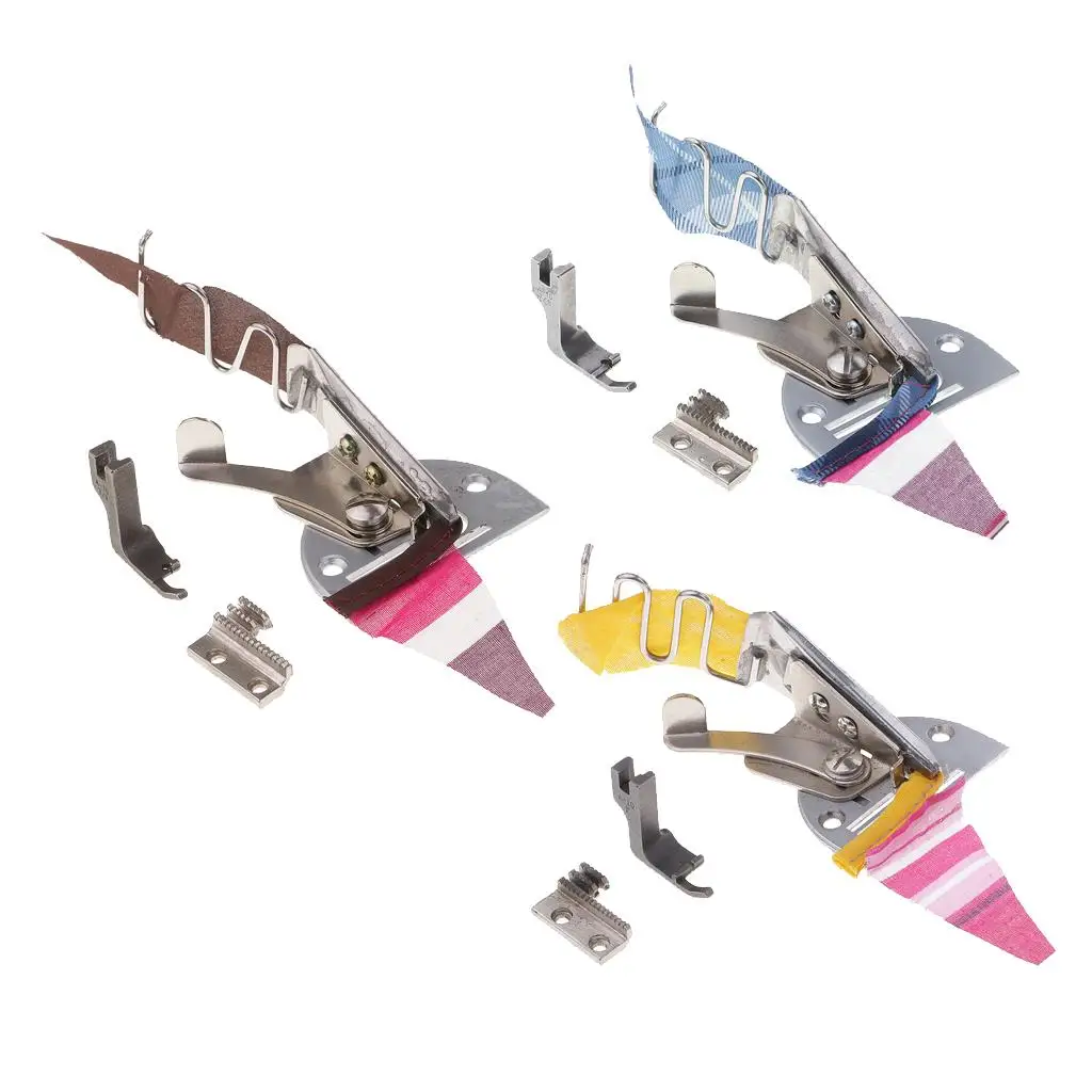 3pcs Angle Binder Sewing Machine Binding Attachment Folder Set 26mm