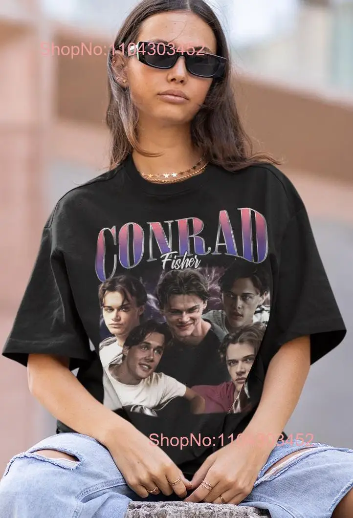 Conrad Fisher 90 s Vintage T Shirt long or short sleeves