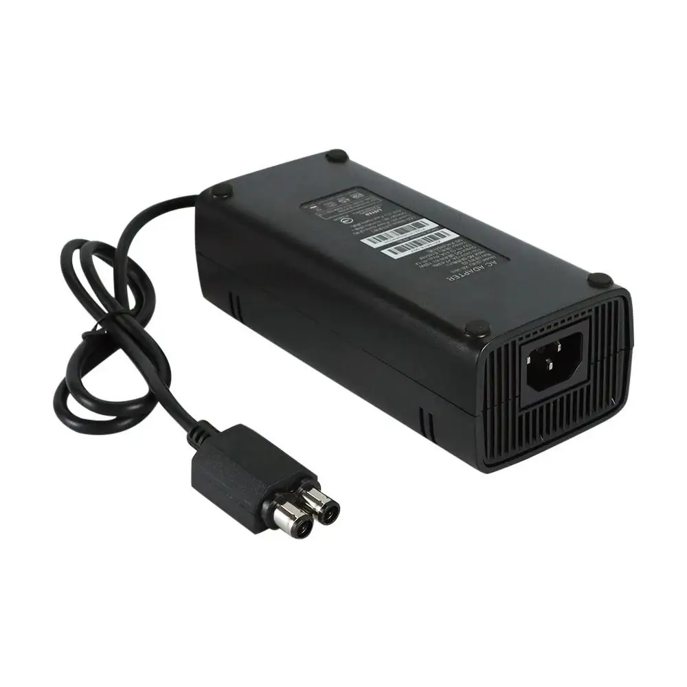 100~240V 135W Power Supply AC Adapter Replacement Charger with Cable Auto Voltage Low Noise for Xbox 360 Slim Console