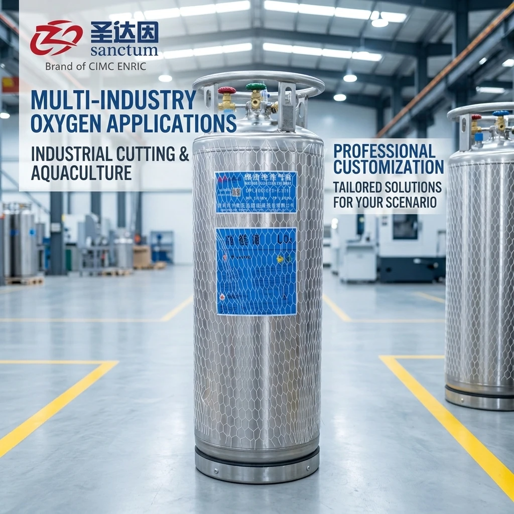 Manufacturing Food Industry DPL450-195L High Vacuum Multi-layer Austenitic Stainless Steel Industrial Gas Pressure Vessel