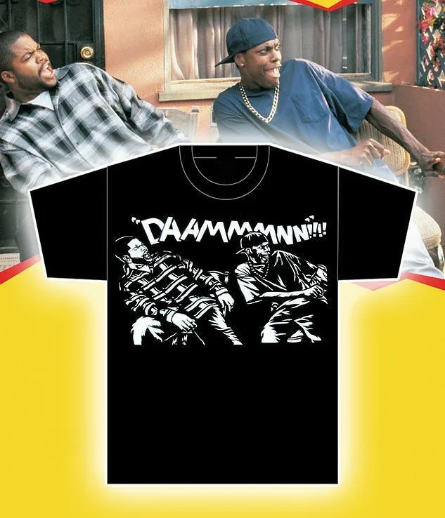 

Friday Movie Shirt Ice Cube & Chris Tucker Daaaammmmnn