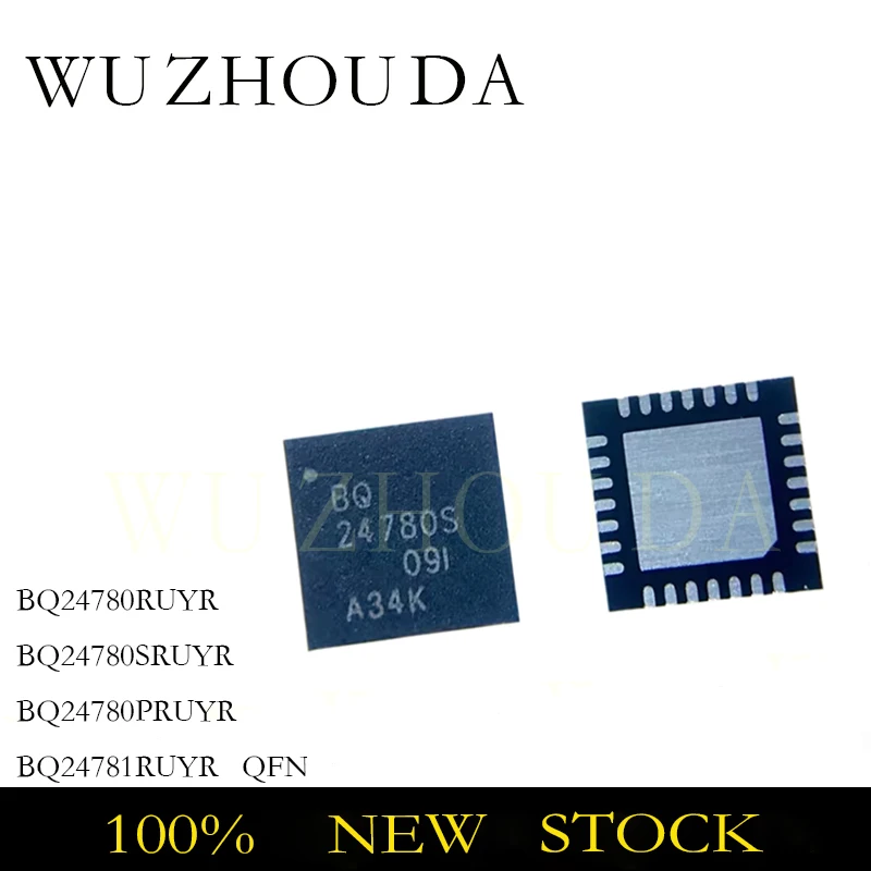 5PCS BQ24780RUYR BQ24780SRUYR BQ24780PRUYR BQ24781RUYR QFN BQ 24780 S P 24871 QFN battery chargers IC CHIP NEW STOCK