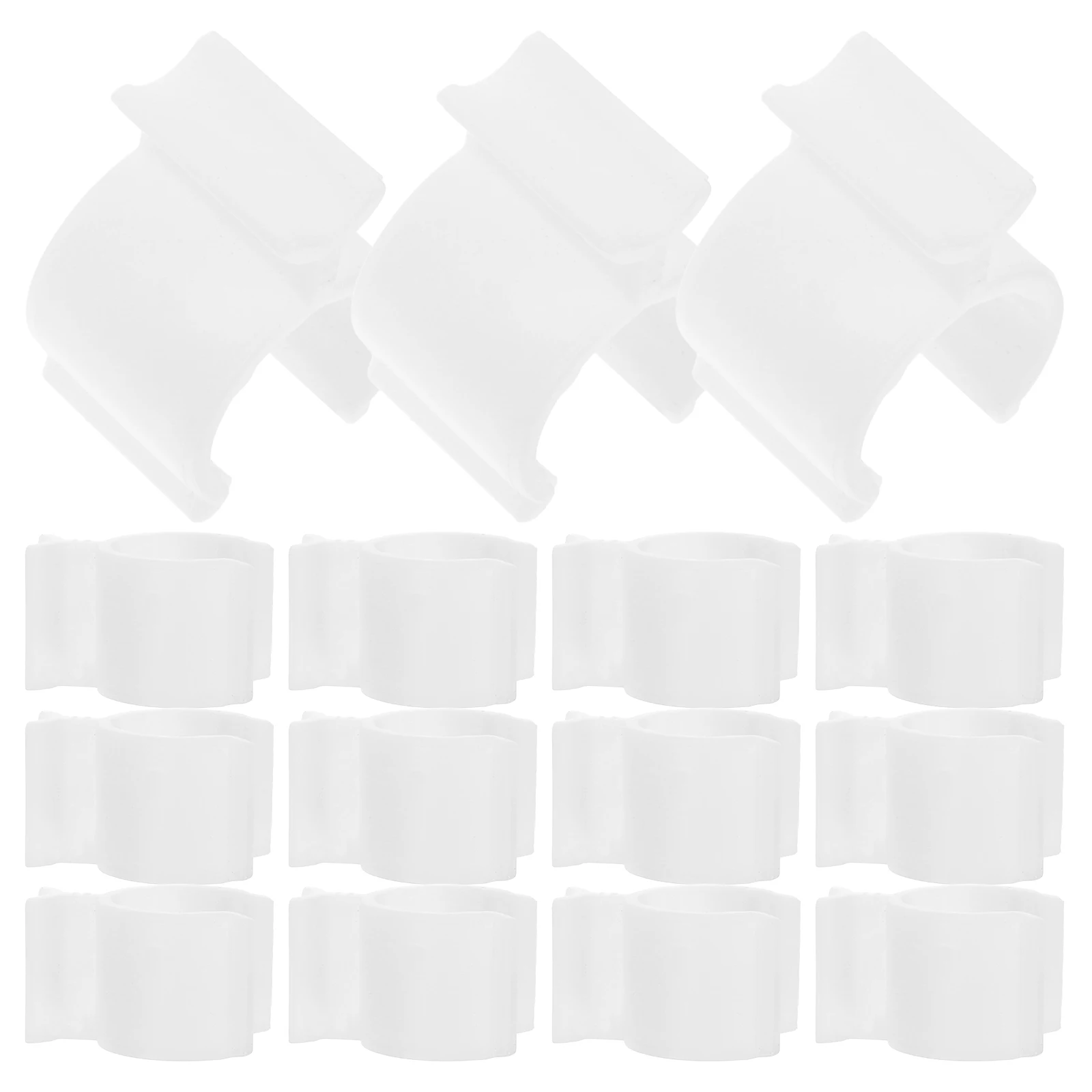 

30 Pcs Bottle Pump Head Buckle Makeup Remover Accessories for Cleansing Oil Pumps