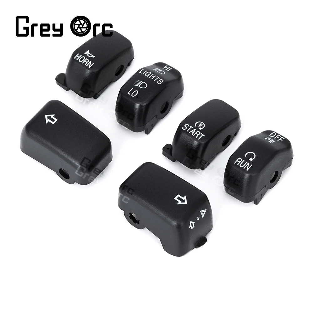 

For Harley Sportster Road King 2008-2013 Dyna Softail XL883 1200 2008-2013 Motorcycle Handle Control Switch Cover Kit