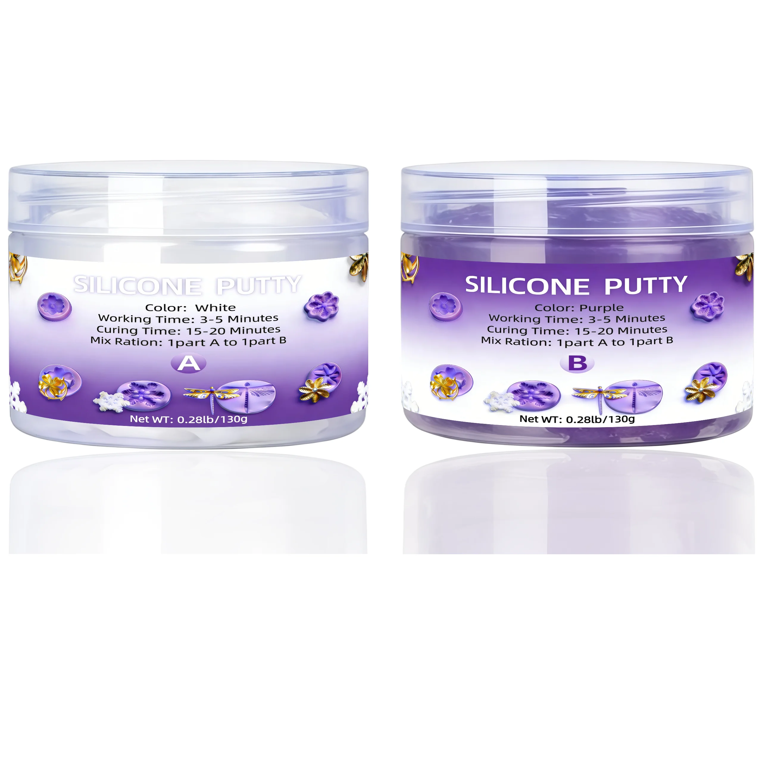 Silicone Putty - Flexible Sili - Resin Craft Kit review and price