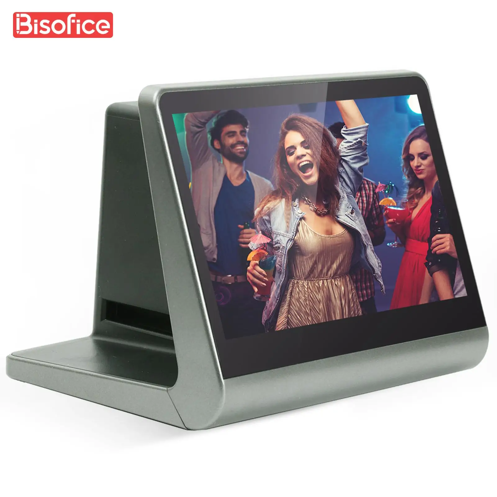 Bisofice Film and Slide Scanner 7'' LCD Screen for 135 Film/126KPK /110 Film/Super8/ Monochrome/Slide to Digital JPEG Photos