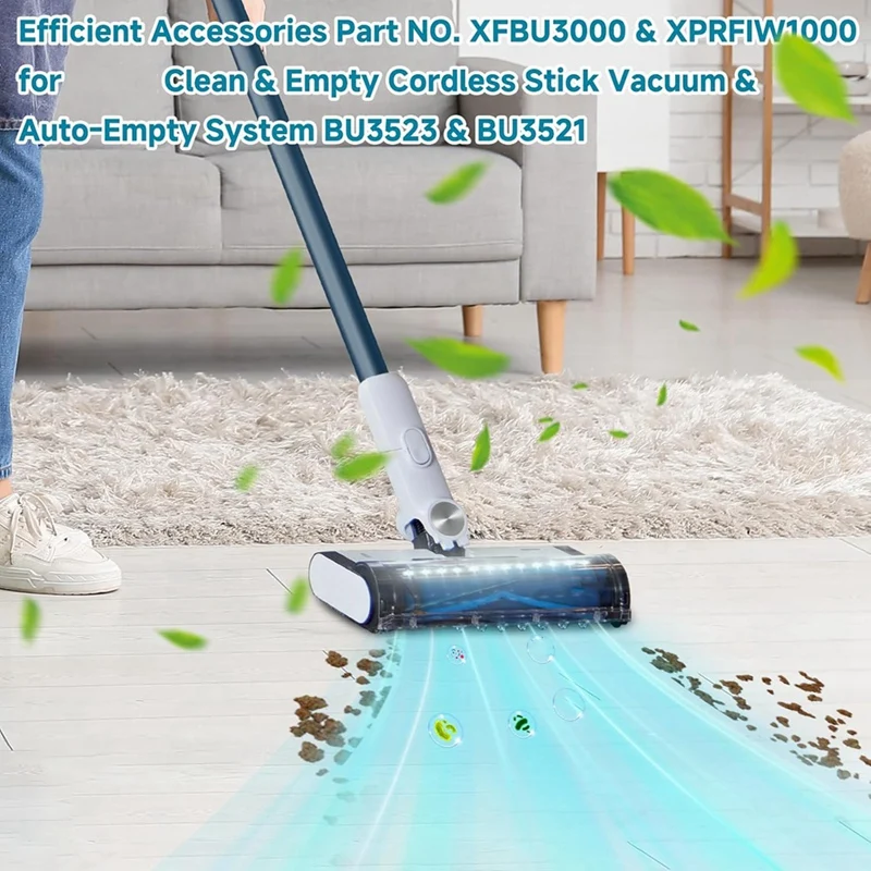 A44F-BU3523 อุปกรณ์เสริมสําหรับ Shark Clean น้ําหนักเบาไร้สาย Cleaner Stick สูญญากาศ BU3523 BU3521 BU3120 กรองและกรองโฟม