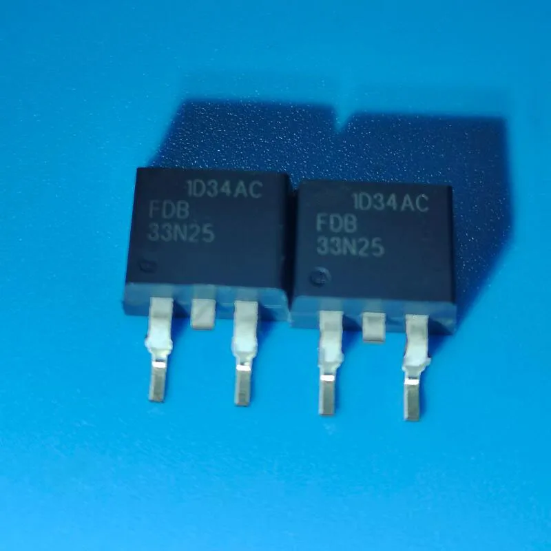 FDB  33N25    FDB33N25TM   33A 250V    TO263  (Product quantity: 10 pieces)
