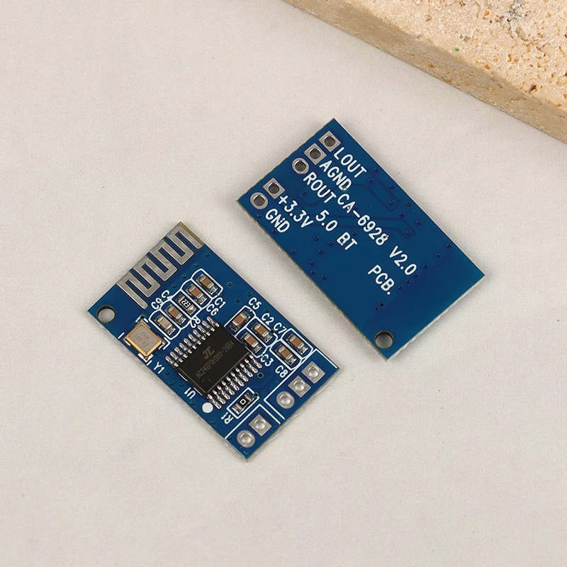 CA-6928 Digital Power Channel Amplifier Board 3.3V-6V 5.0BT Audio Amplifier Module Bluetooth Speaker Audio Bluetooth Receiver