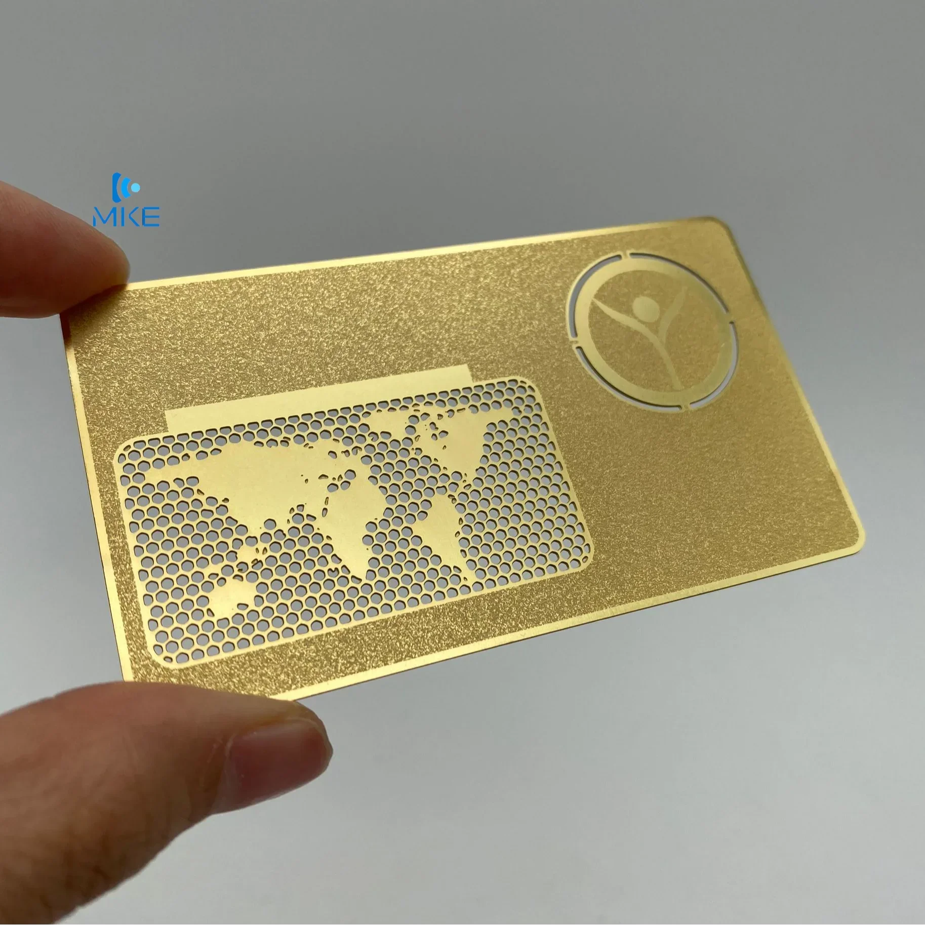 

Frosted Embossed Metal Business Cards Metal for Laser Engraving