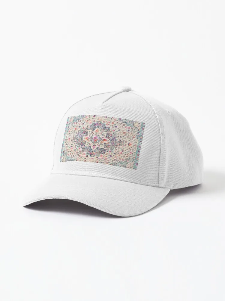 Oriental Vintage Farmhouse Boho Traditional Floral Moroccan Style Cap For Women Men Hip Hop Cap Street Baseball Hat