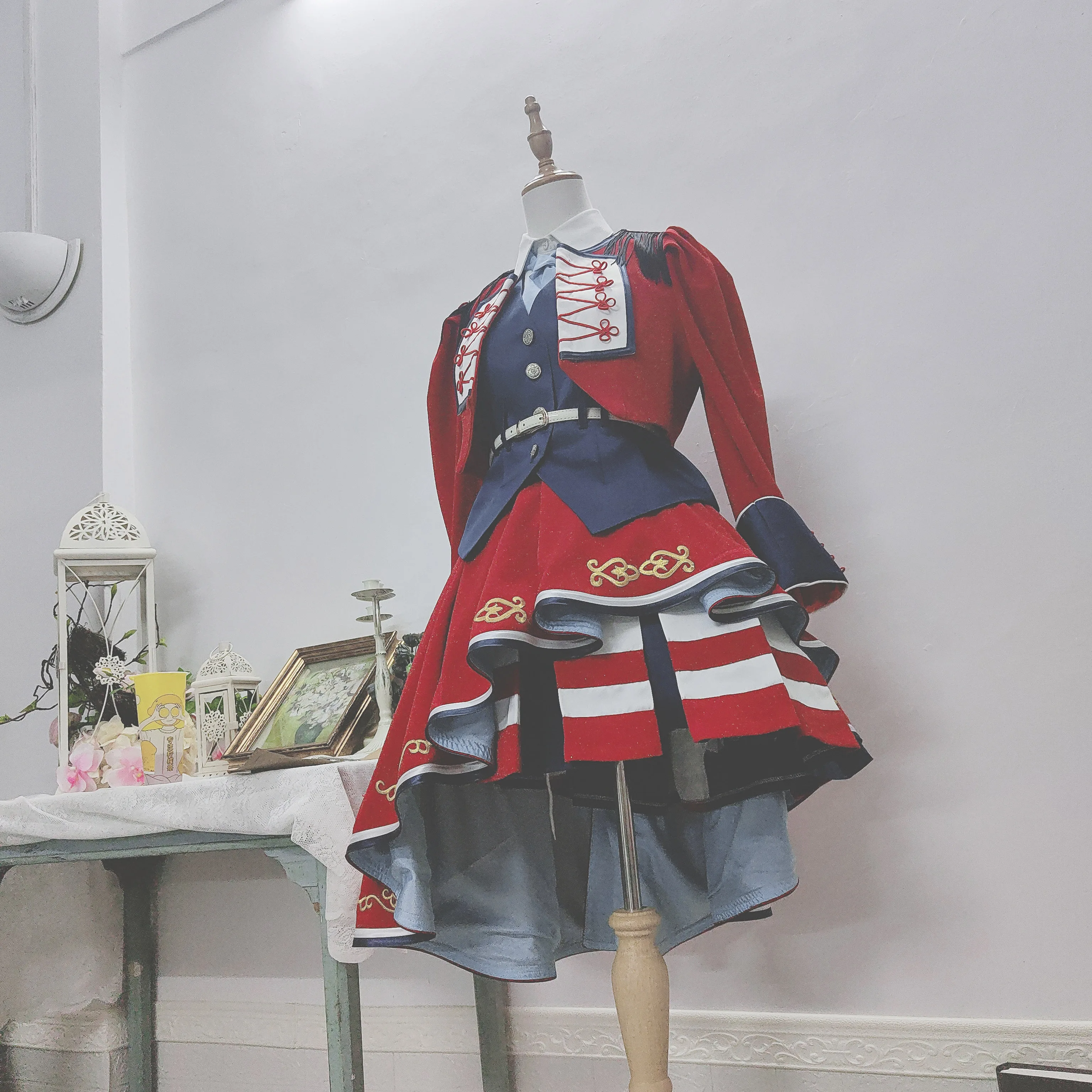 ЭлиАйза Косплей Костюм Хэллоуин Рождество Ролевые Игры Комикс Индивидуальный Костюм Mooyiyi Новый 2025 Костюм 9th Anniversary Красная Юбка