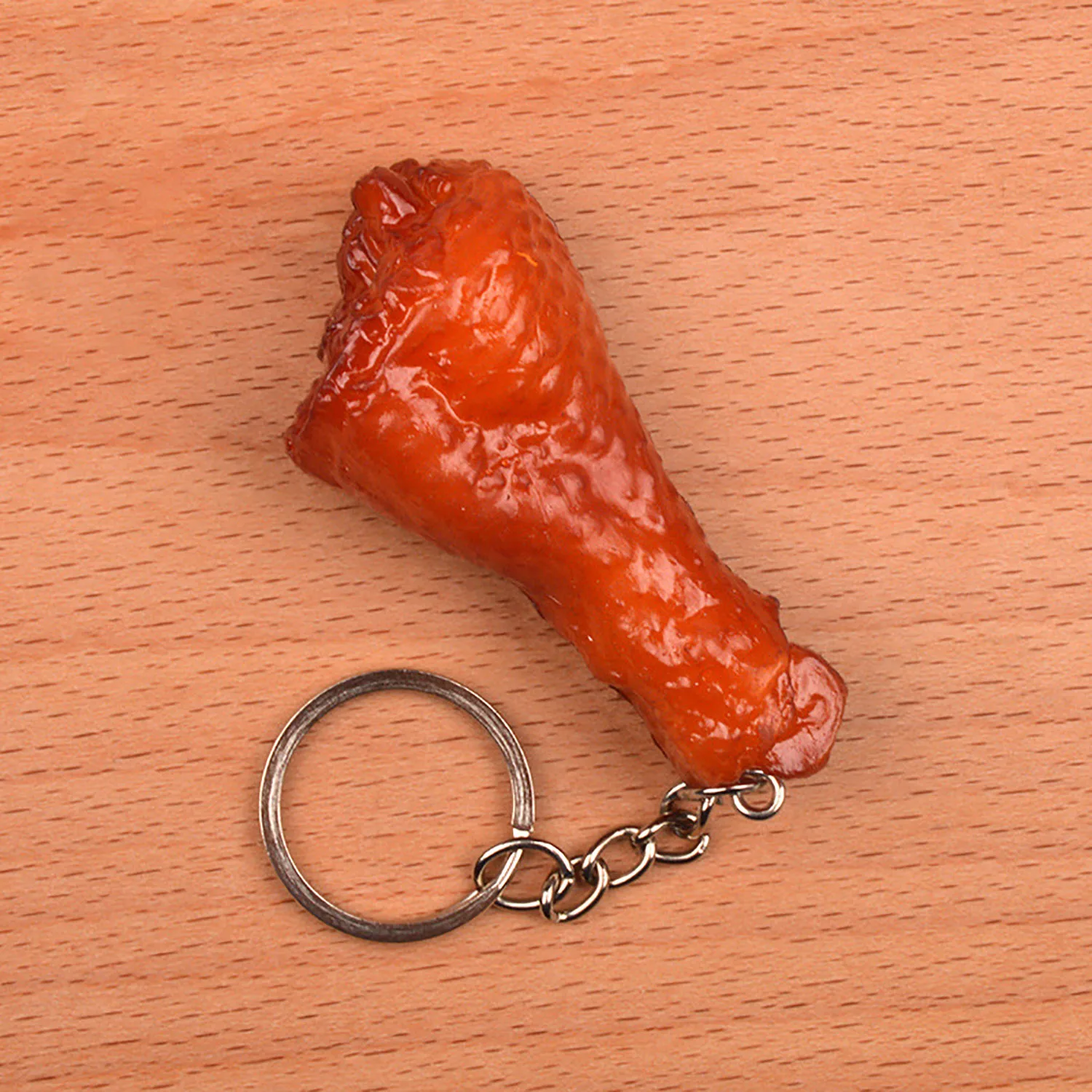 1 PC Simulation Food Key Chain Braised Pork Key Chain PVC Pendant Kids Toys Decoration Promotional Gift