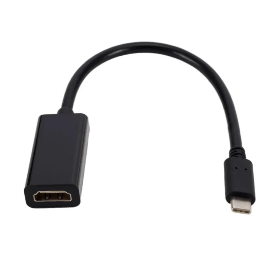 Adaptador USB tipo C a HDMI, convertidor compatible con MacBook, Samsung S10, Huawei Mate P20 Pro, 4K, 30Hz