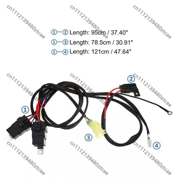 Shift Control Wiring Harness Kit With Angle Position Sensor Cable Assembly