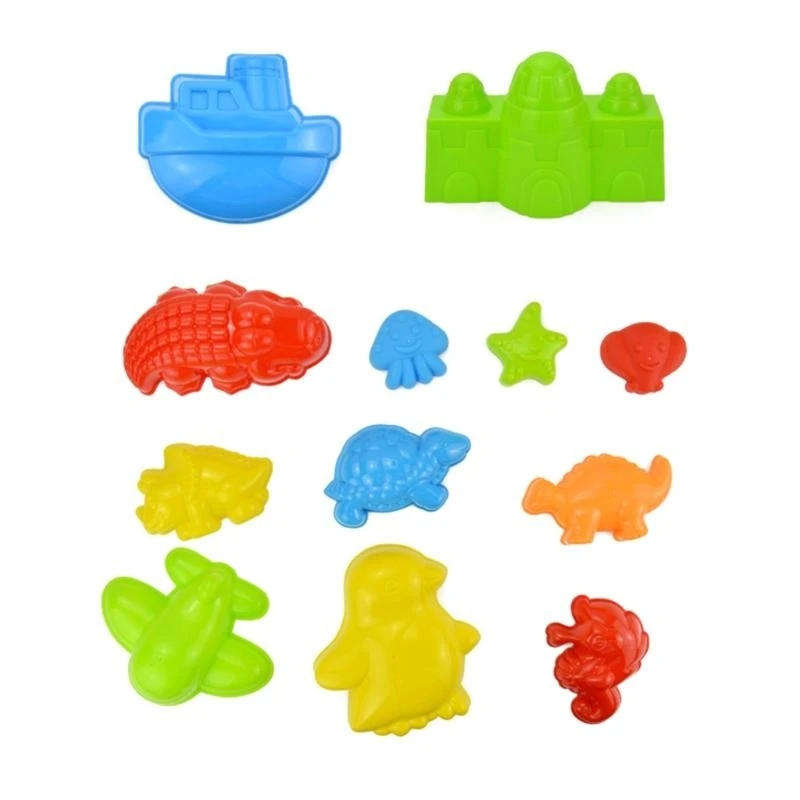 ビーチ感覚バケツおもちゃ子供用砂ツール親子用遊びおもちゃ 15UB