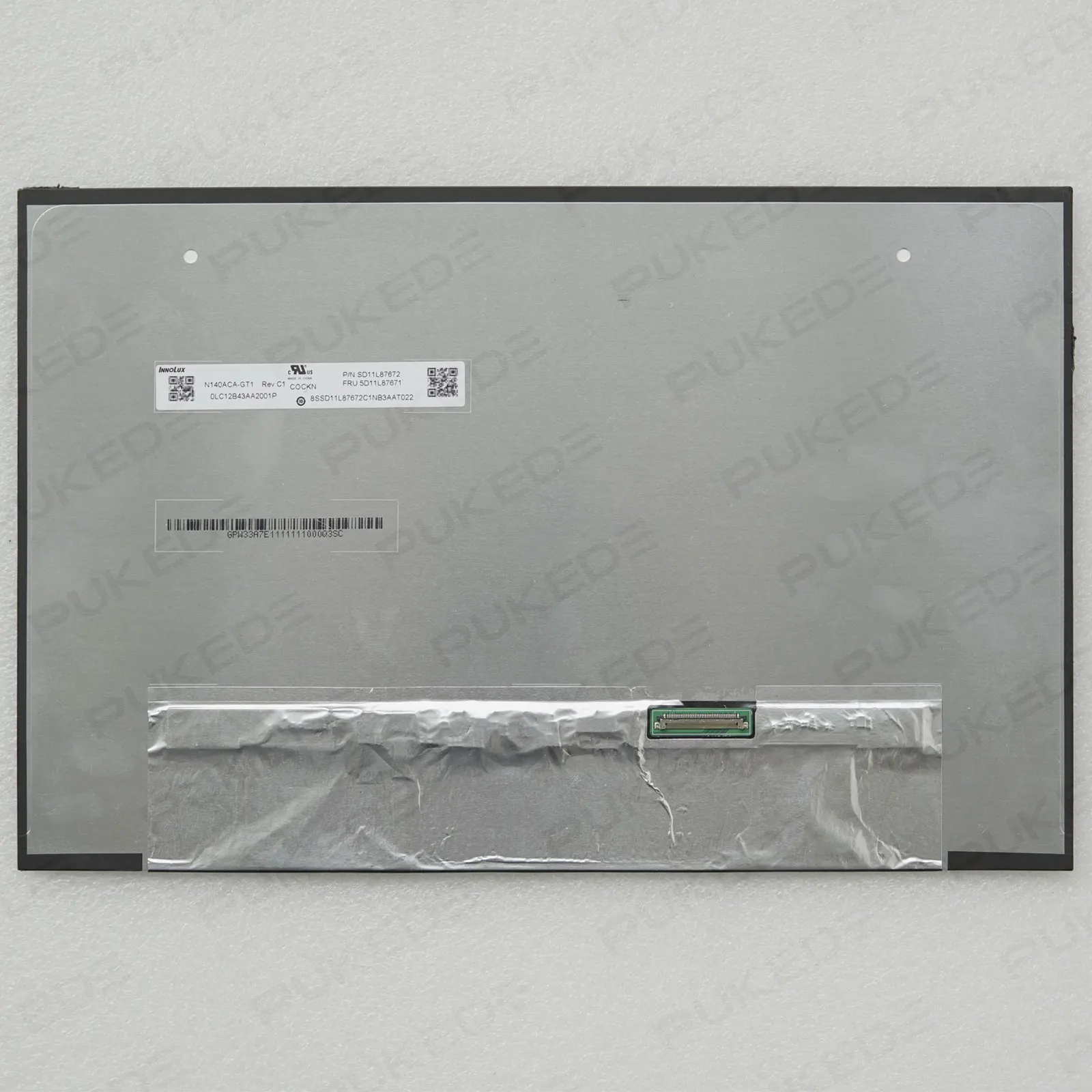 14 Inch Laptop LCD Screen N140ACA-GT1 NV140DRM-N62 100% sRGB Display Matrix Panel Replacement 2240x1400 40pins Non-Touch