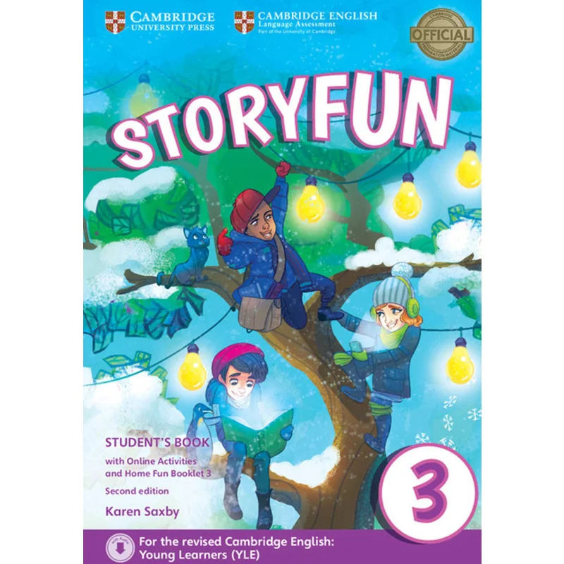 

Книга для студентов Storyfun, второе издание с онлайн-развлением и домашним буклетом, 3-уровневый 3, Саксоби Карен 9781316617151