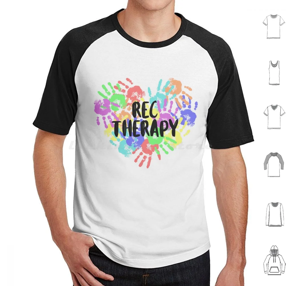 Rec Therapy T Shirt Big Size 100% Cotton Rec Recreation Leisure Rec Therapy Recreation Therapy Recreational Therapy Rec
