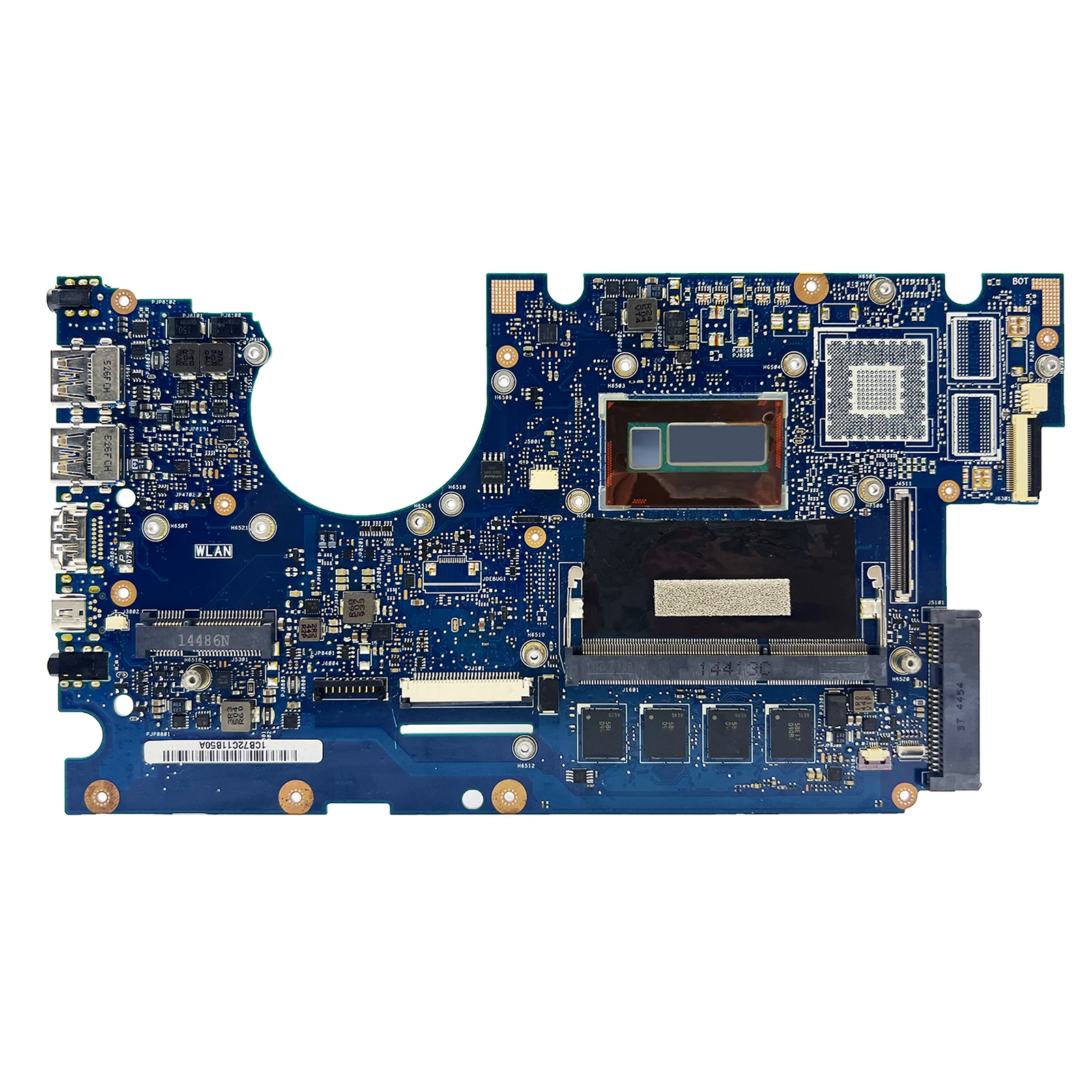 UX32L Notebook Mainboard For ASUS UX32LN UX32LA BX32LN BX32LA UX32LA-LN Laptop Motherboard CPU I3  4th Gen 4G RAM GT840M