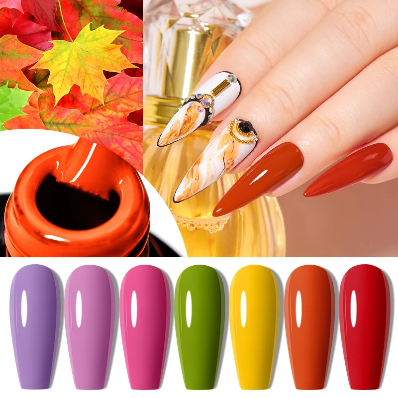 Mtssii-Verniz Gel Semi Permanente, Vernizes UV LED, Base e Top Coat, Manicure Art, 78 Color