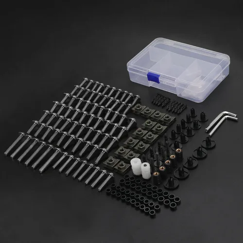 Imagen 2 del producto Kit de tornillos de carenado coloridos para motocicleta CFMOTO 450SS 450SR SR450 450 SR 2024, accesorios de tornillos de aluminio CNC, piezas modificadas