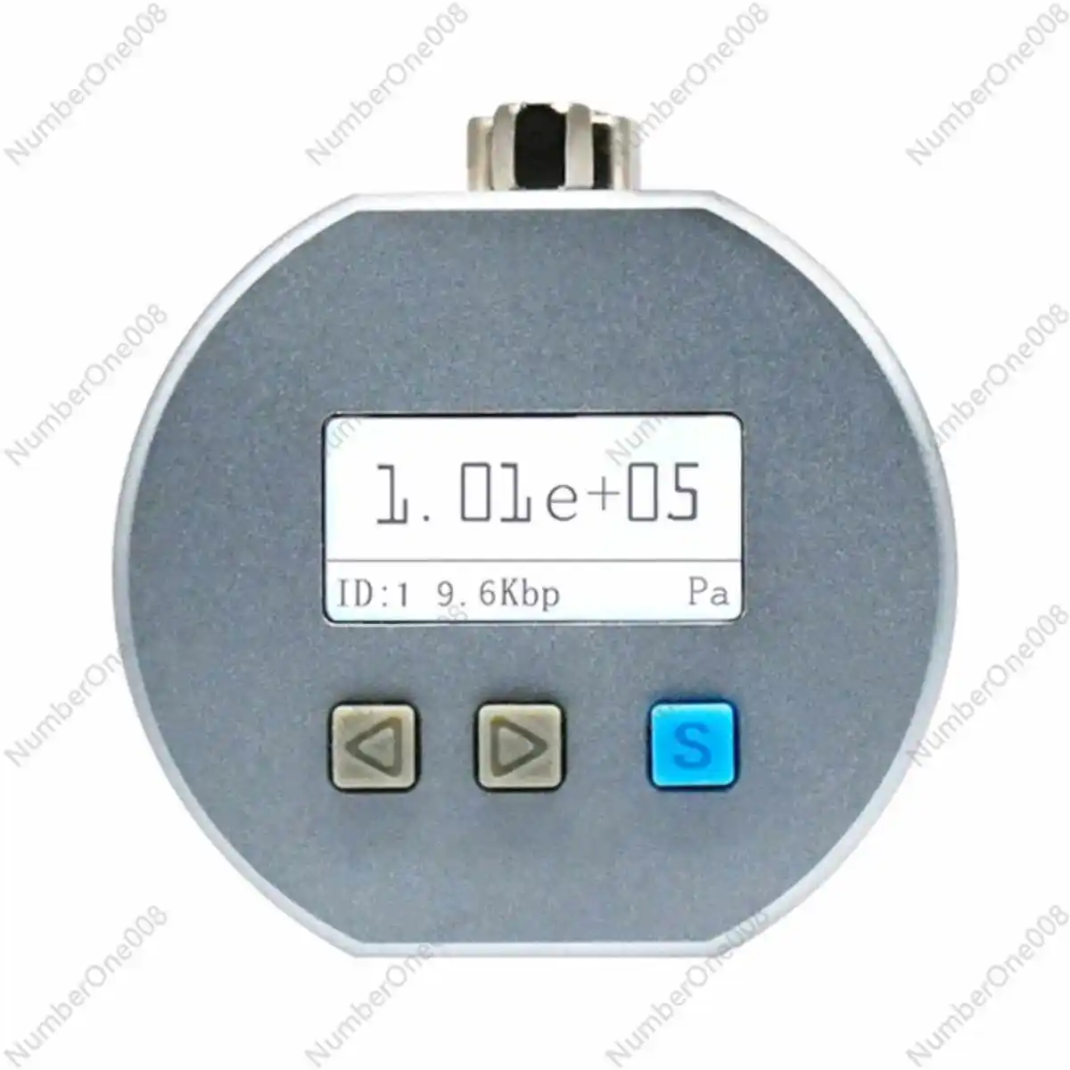 AGP3000 Original Digital Pirani Vacuum Gauge, 0.05Pa-120kPa with TFT Display, 0-10V & RS485 Output, KF16 Flange for Low Vacuum