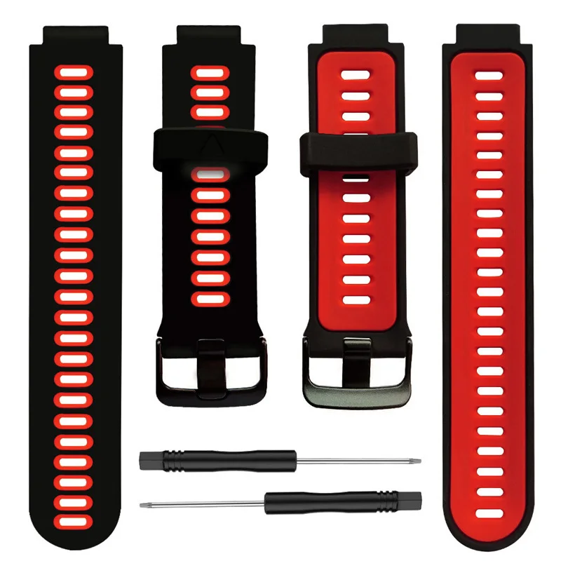 Silikon Smart Watch Band Armbänder für Garmin Vorläufer 735xt Armband für Vorläufer 220/230/235/620/630 Ersatz Armband