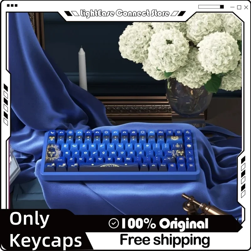 New 138/158 keys Divine Original Theme Keycaps Cherry Profile Personalized Keycap For Mechanical Keyboard with 7U and ISO keys