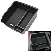 Car Center Console Organizer Tray with Mat For Ford Ranger T6 Raptor T7 PX Wildtrak 2012-2018 Armrest Storage Box Coin Case