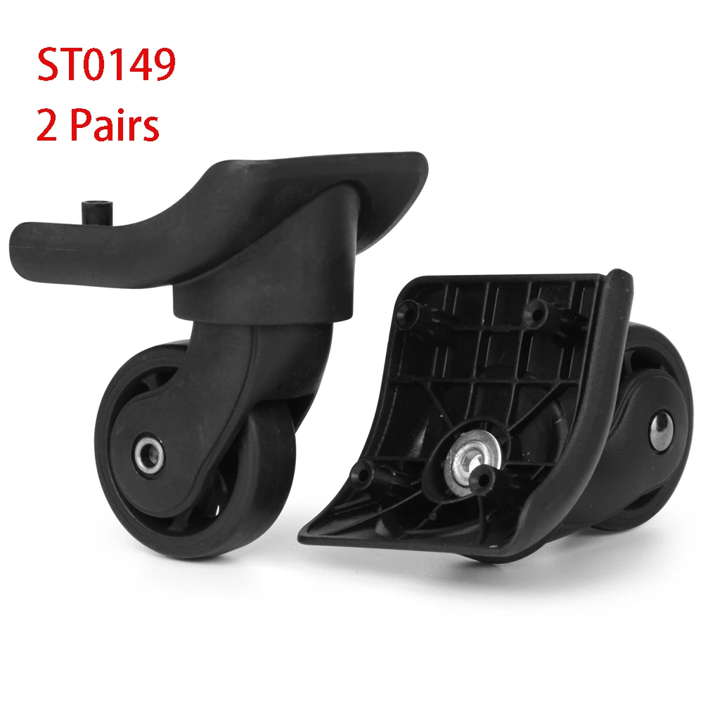 

ST149 Travel Carrier Wheel Trolley Case Casters Shock-Absorbing Durable Travel Suitcase Wheel Repair Replacement Universal Mute