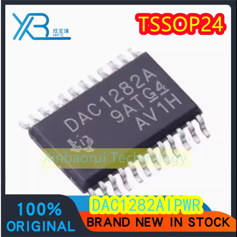 (1/5ieces) DAC1282AIPWR DAC1282A TSSOP24 Digital to Analog Converter Chip IC 100% Brand New Original Consumer Electronics