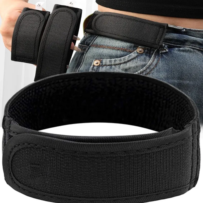 

Мужские ультрамягкие эластичные ремни без пряжек: модные, удобные, стильные, унисекс, для джинсов