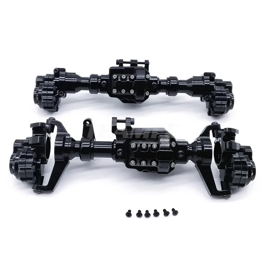 RC Crawler Metal Axle Housing Traxxas TRX4 Defender T4 1/10 CNC Front Rear Bridge Shell RC Upgrade Accessories
