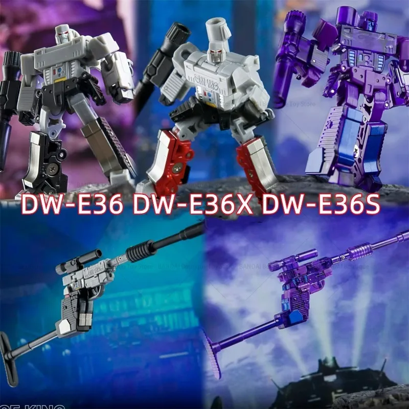 

[IN STOCK NOW] Transformation Dr.Wu DW-E36 DW-E36X DW-E36S DWE36 MG Megatank DWE36 Mini Action Figure With Box