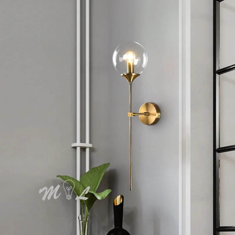 Modern Bathroom Lamp Led Wall lamps Illuminated Mirror Sconces Wall Lamp for Living Room Dressing Table Wall Light Fixtures E14