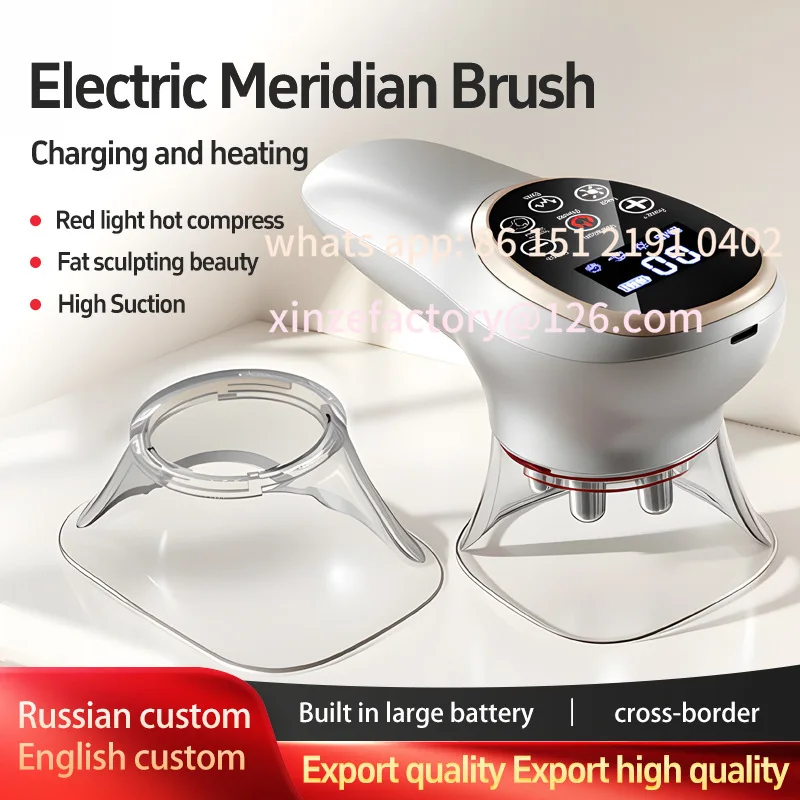 Customizable Electric Negative Pressure Heating Body Sculpting Liposuction Instrument Fat Pusher Massager Handheld Instrument