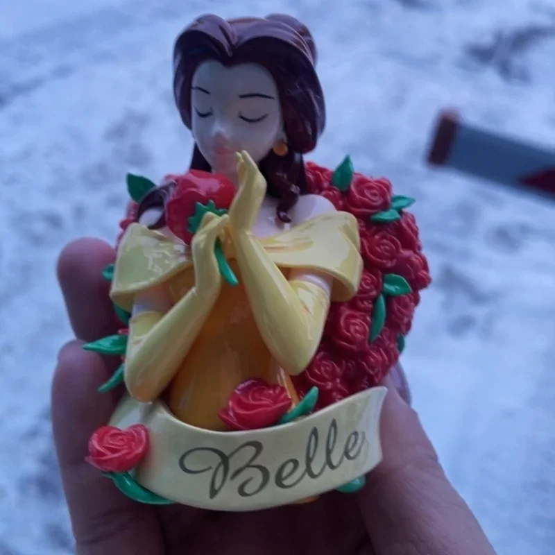 Decoração de caixa cega artística Disney spot, boneca, neve branca, Ariel Mulan, presente de Natal e aniversário, série Reflexão