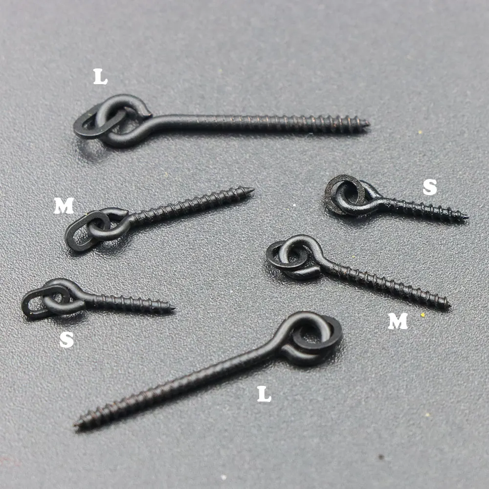 20 قطعة مسامير طعم صيد سمك الشبوط المنبثقة الطعم Boilie طريقة المغذية الصيد اكسسوارات روني الشعر تلاعب موصل يدور نهاية معالجة